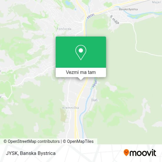 JYSK mapa