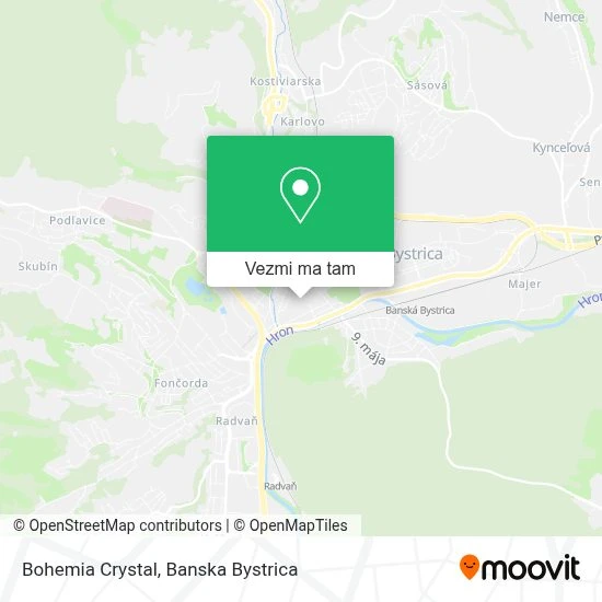 Bohemia Crystal mapa