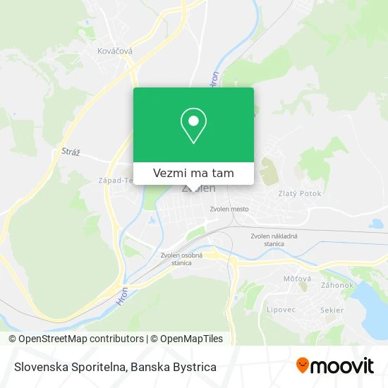 Slovenska Sporitelna mapa
