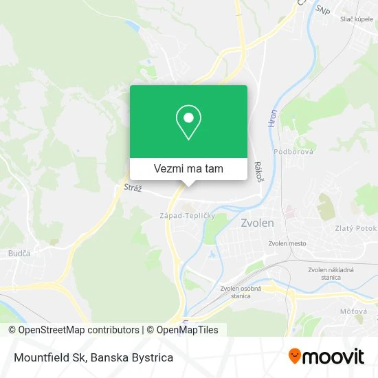 Mountfield Sk mapa