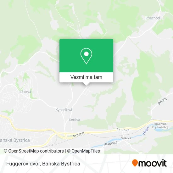 Fuggerov dvor mapa