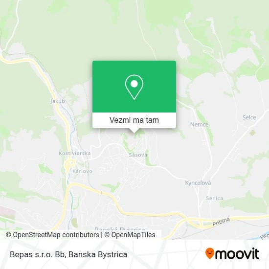 Bepas s.r.o. Bb mapa