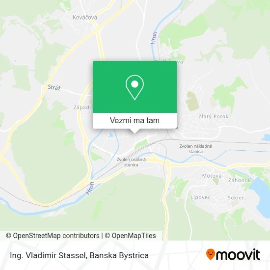 Ing. Vladimir Stassel mapa