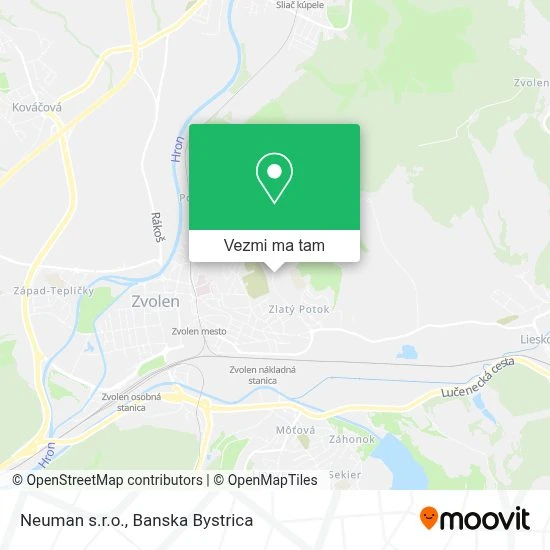 Neuman s.r.o. mapa