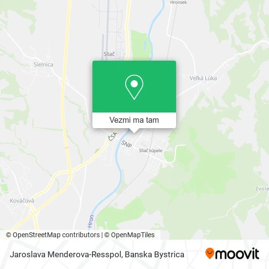 Jaroslava Menderova-Resspol mapa