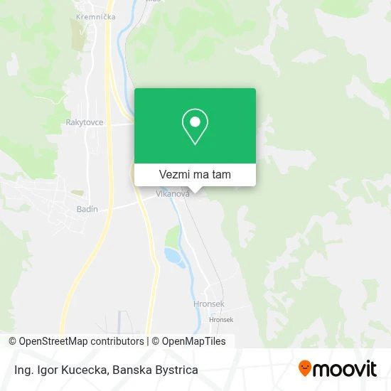 Ing. Igor Kucecka mapa