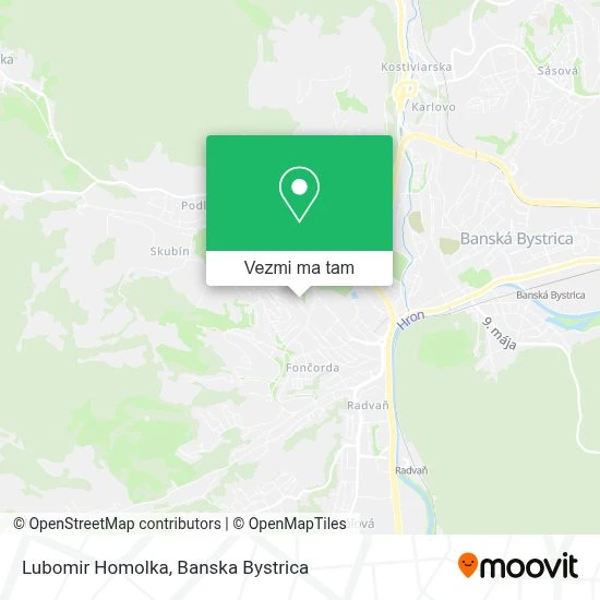 Lubomir Homolka mapa