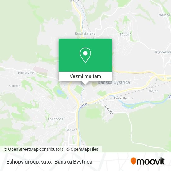 Eshopy group, s.r.o. mapa
