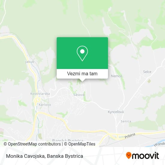 Monika Cavojska mapa