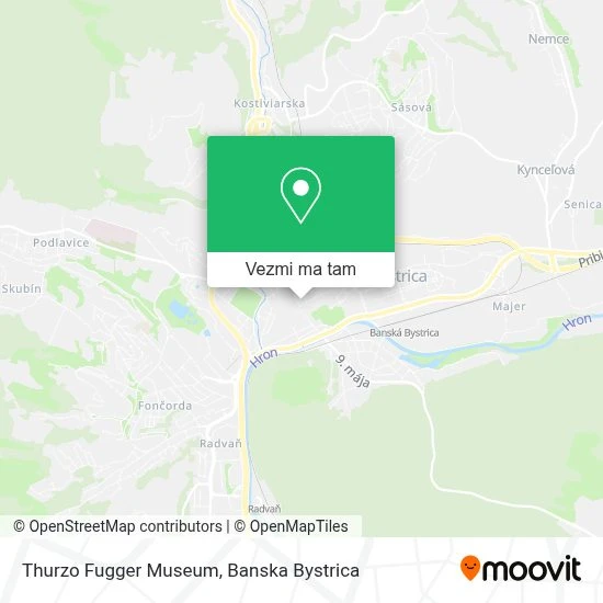 Thurzo Fugger Museum mapa