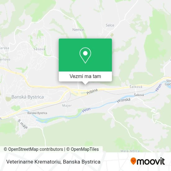 Veterinarne Krematoriu mapa