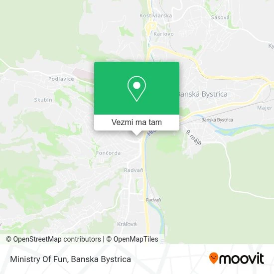 Ministry Of Fun mapa