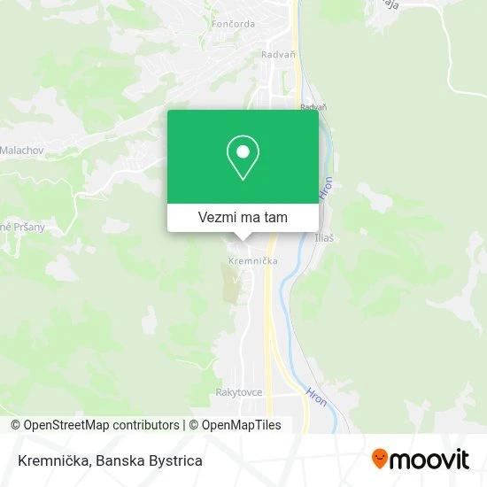 Kremnička mapa