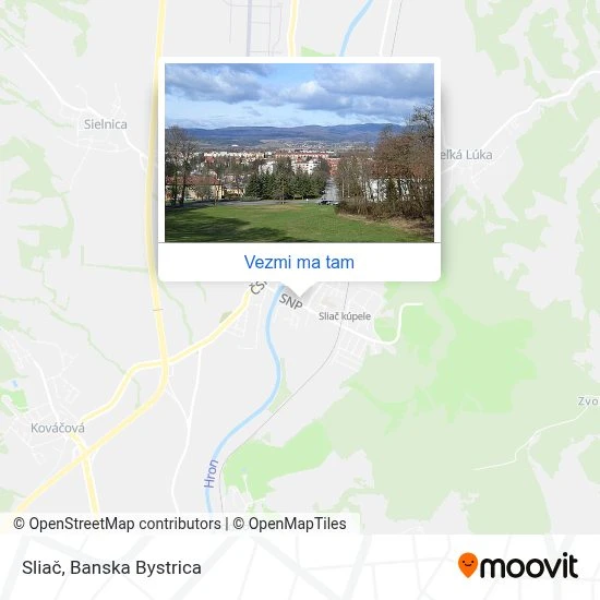 Sliač mapa