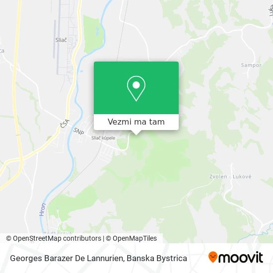 Georges Barazer De Lannurien mapa