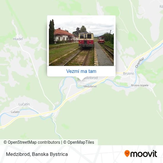 Medzibrod mapa
