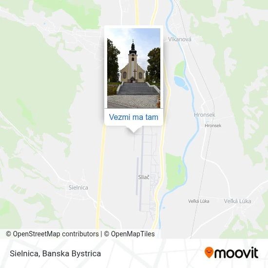 Sielnica mapa