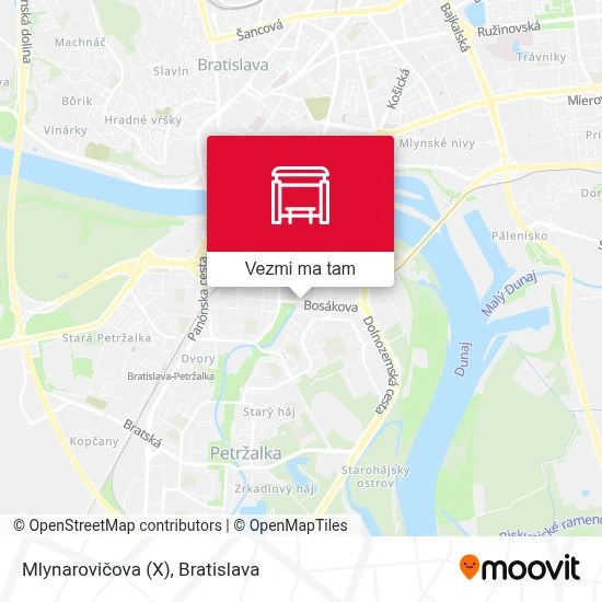 Mlynarovičova (X) mapa