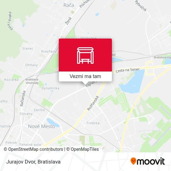 Jurajov Dvor mapa