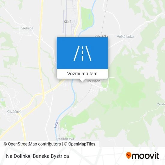 Na Dolinke mapa