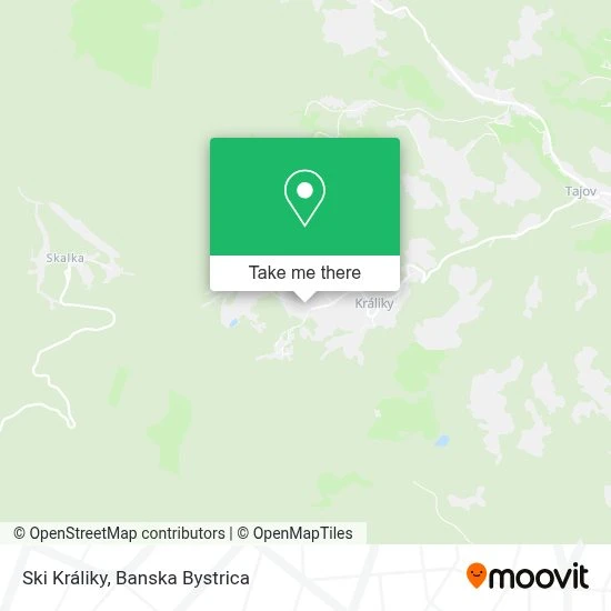 Ski Králiky map