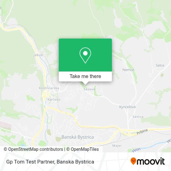 Gp Tom Test Partner map