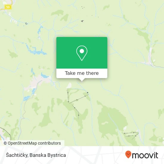 Šachtičky map