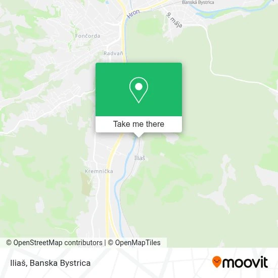 Iliaš map