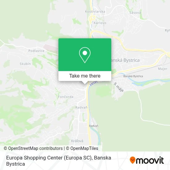 Europa Shopping Center (Europa SC) map